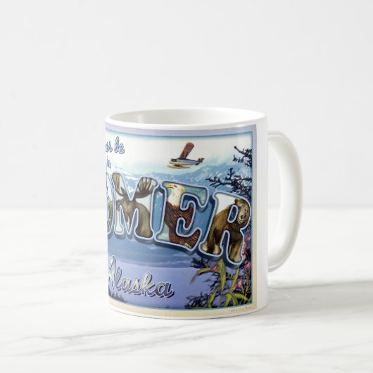 Mug Je serais plutôt en Homer Alaska (Devant droit)