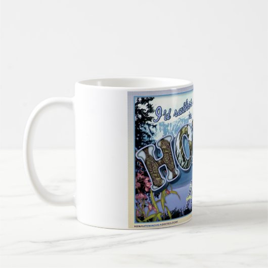 Mug Je serais plutôt en Homer Alaska (Gauche)