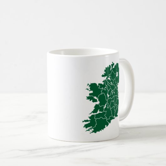Mug Je serais plutôt en Irlande (Devant droit)