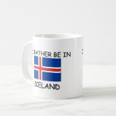 Mug Je serais plutôt en Islande (Devant gauche)