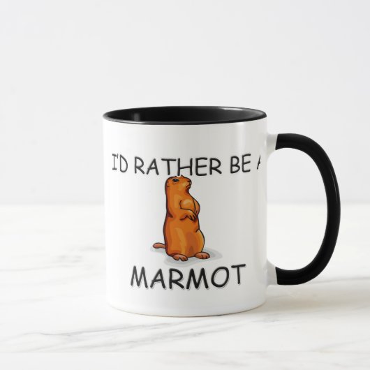 Mug Je serais plutôt Marmot (Droite)