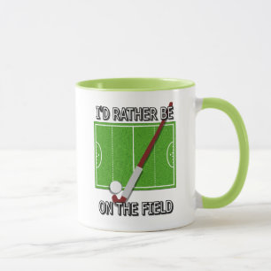 Mug Je serais plutôt sur le champ (l'hockey)