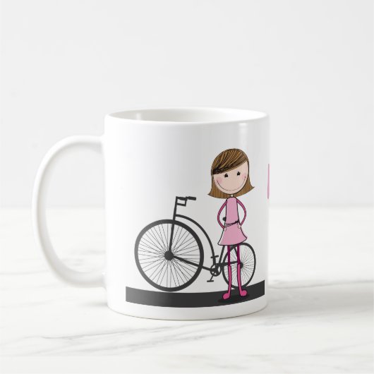 Mug Je serais plutôt sur mon vélo ! (Gauche)