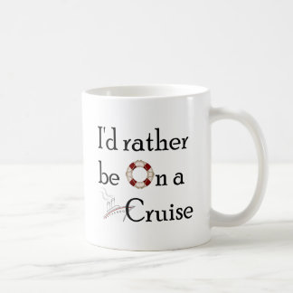 Mug Je serais plutôt sur une croisière