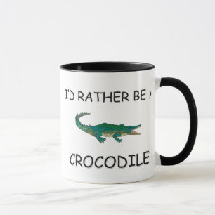Mug Je serais plutôt un crocodile