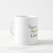 Mug Je sert (Devant gauche)
