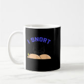 Mug Je snorte Crack Skeleton drôle de crâne fessier So (Gauche)