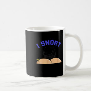 Mug Je snorte Crack Skeleton drôle de crâne fessier So