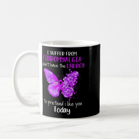 Mug Je Souffre De La Fibromyalgie Sensibilisation Papi (Gauche)
