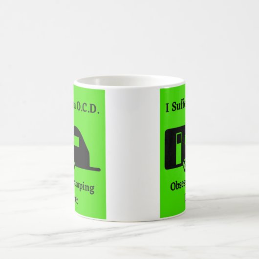 Mug Je Souffre De L'OCD - Trouble De Camping Obsession (Centre)