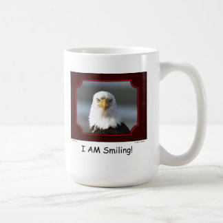 Mug "JE souris !" Eagle chauve