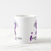 Mug Je soutiens mon épilepsie de petit-fils (Centre)