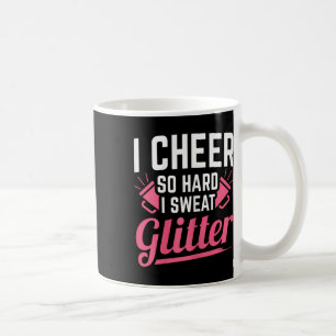 Mug Je soutiens si fort que je sue la poudre scintilla