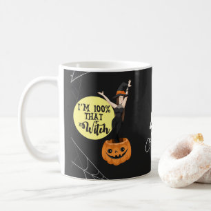 Mug Je suis 100% cette sorcière Halloween