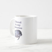Mug Je Suis À La Porte De Mon Manatee (Devant gauche)