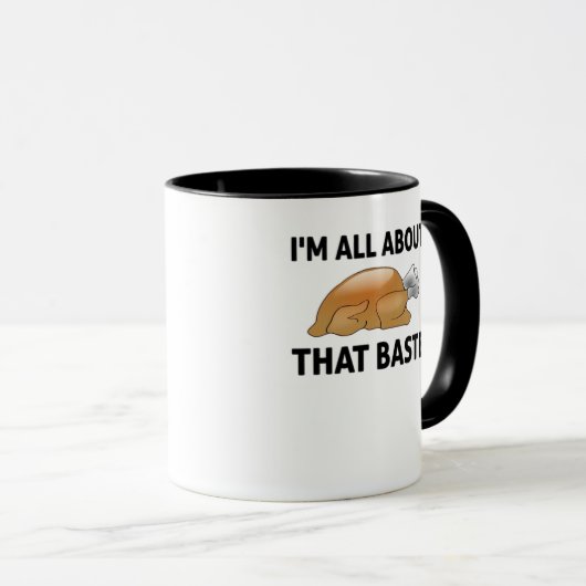 Mug Je suis à propos de cette casserole (Devant droit)