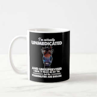 Mug Je suis actuellement non médicamenté et non superv