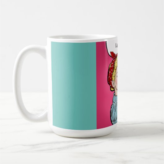 Mug Je suis AE Warrior Strong! muqueuse (Gauche)