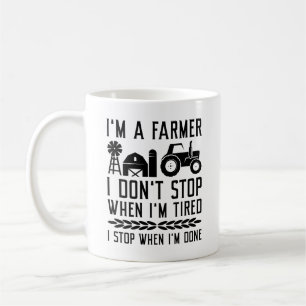 Mug Je suis agriculteur