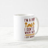 Mug Je suis agriculteur (Devant droit)