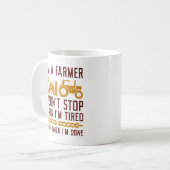Mug Je suis agriculteur (Devant gauche)