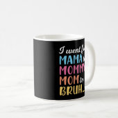 Mug Je Suis Allé De Maman Maman Maman Bruh (Devant droit)