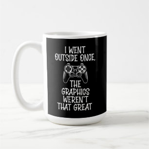 Mug Je suis allé dehors - Drôle de joueur