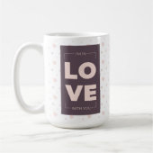 Mug Je suis amoureux de toi (Gauche)