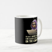 Mug Je Suis Analyste Informatique D'Affaires Je Fais C (Devant droit)