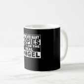 Mug Je Suis Angel Funny Cadeau Personnalisé (Devant droit)
