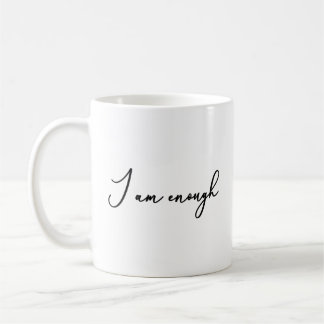 Mug Je suis assez Auto-Care Self Worth Encouragement