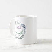 Mug Je Suis Assez Inspirant Affirmation (Devant gauche)
