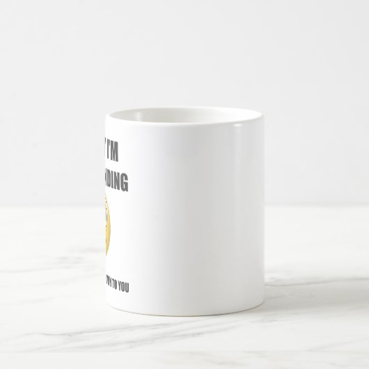 Mug Je suis AVEC CONDESCENDANCE (Centre)