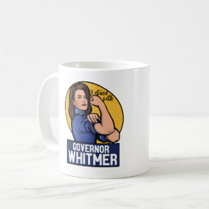 Mug Je suis avec le gouverneur Whitmer
