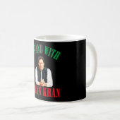 Mug Je Suis Avec Le Parti PTI Imran Khan Pakistan (Devant droit)