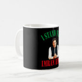Mug Je Suis Avec Le Parti PTI Imran Khan Pakistan (Devant gauche)
