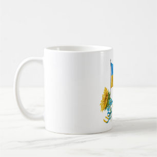 Mug Je suis avec le slogan Ukraine Ukraine Supporter F