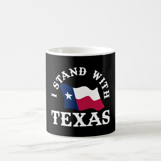 Mug Je suis avec le Texas (Centre)