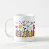 Mug Je suis avec les livres interdits (Gauche)
