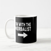 Mug Je suis avec l'Herlist For Herlists (Gauche)
