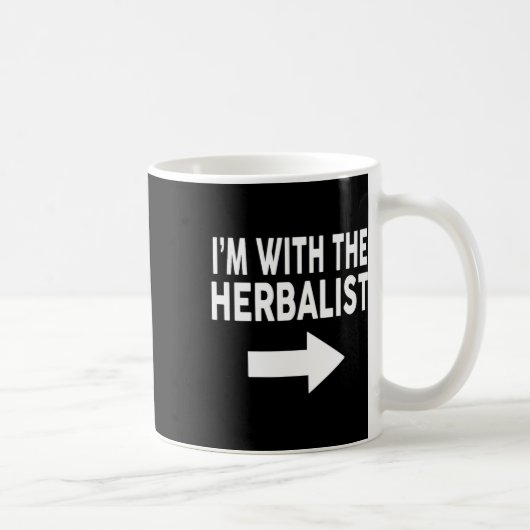 Mug Je suis avec l'Herlist For Herlists (Droite)