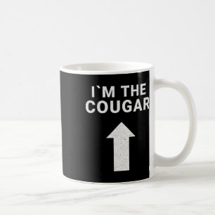 Mug Je suis avec l'Humour Cougar Halloween cadeau d'an