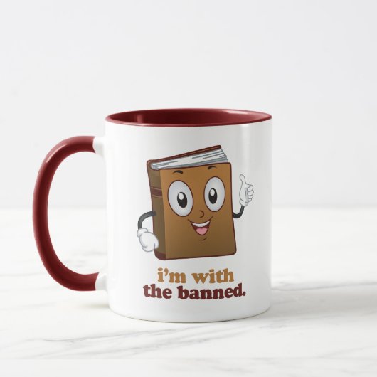 Mug Je suis avec l'interdiction (Gauche)