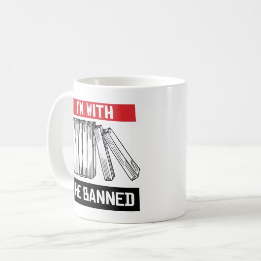 Mug Je suis avec l'interdiction (Devant gauche)