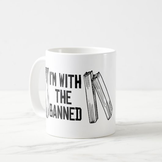 Mug Je suis avec l'interdiction (Devant gauche)