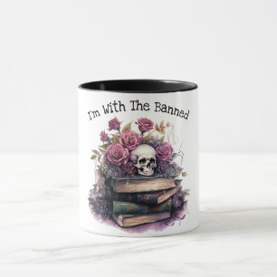 Mug Je suis avec l'interdit, l'amour du livre