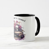 Mug Je suis avec l'interdit, l'amour du livre (Devant droit)