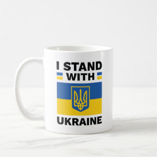 Mug Je suis avec l'Ukraine