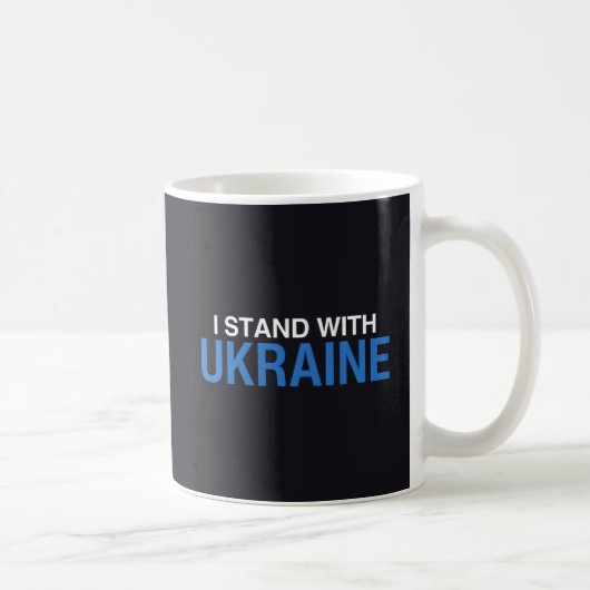 Mug Je Suis Avec L'Ukraine (Droite)