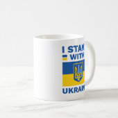 Mug Je Suis Avec L'Ukraine (Devant droit)